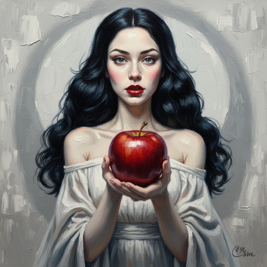 Snow White's Red Apple Extended To Viewer