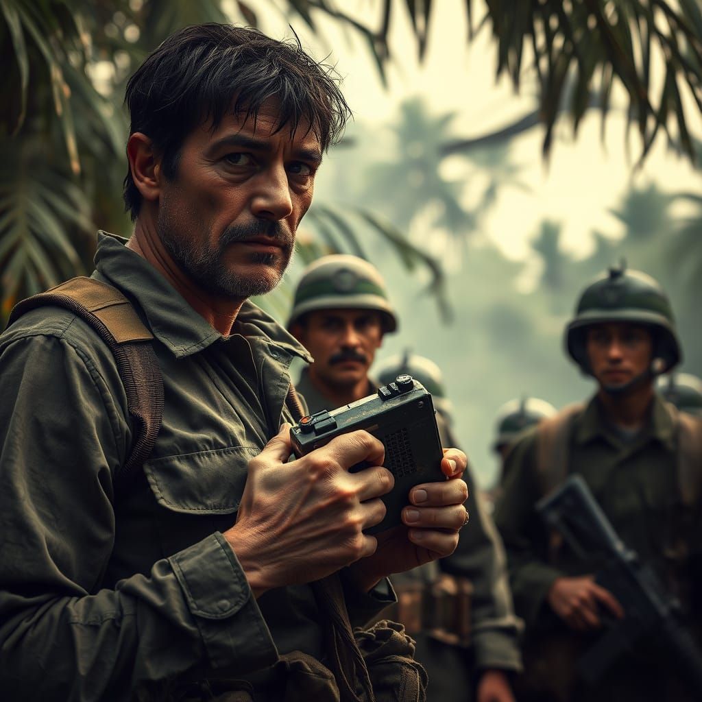 War-Torn Vietnam Scene: Zodiac Killer Twist in a Gritty Mili...