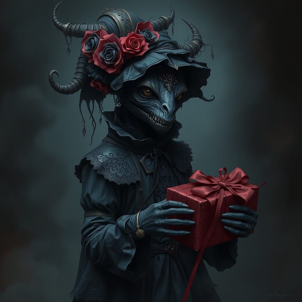 Gothic Monster Presents a Crimson Gift