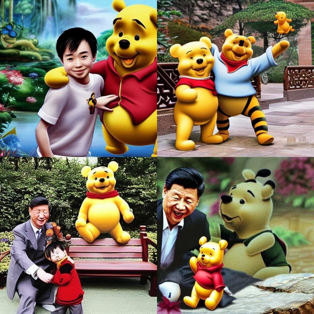 Xi Jinping's Affectionate Embrace of Winnie the Pooh