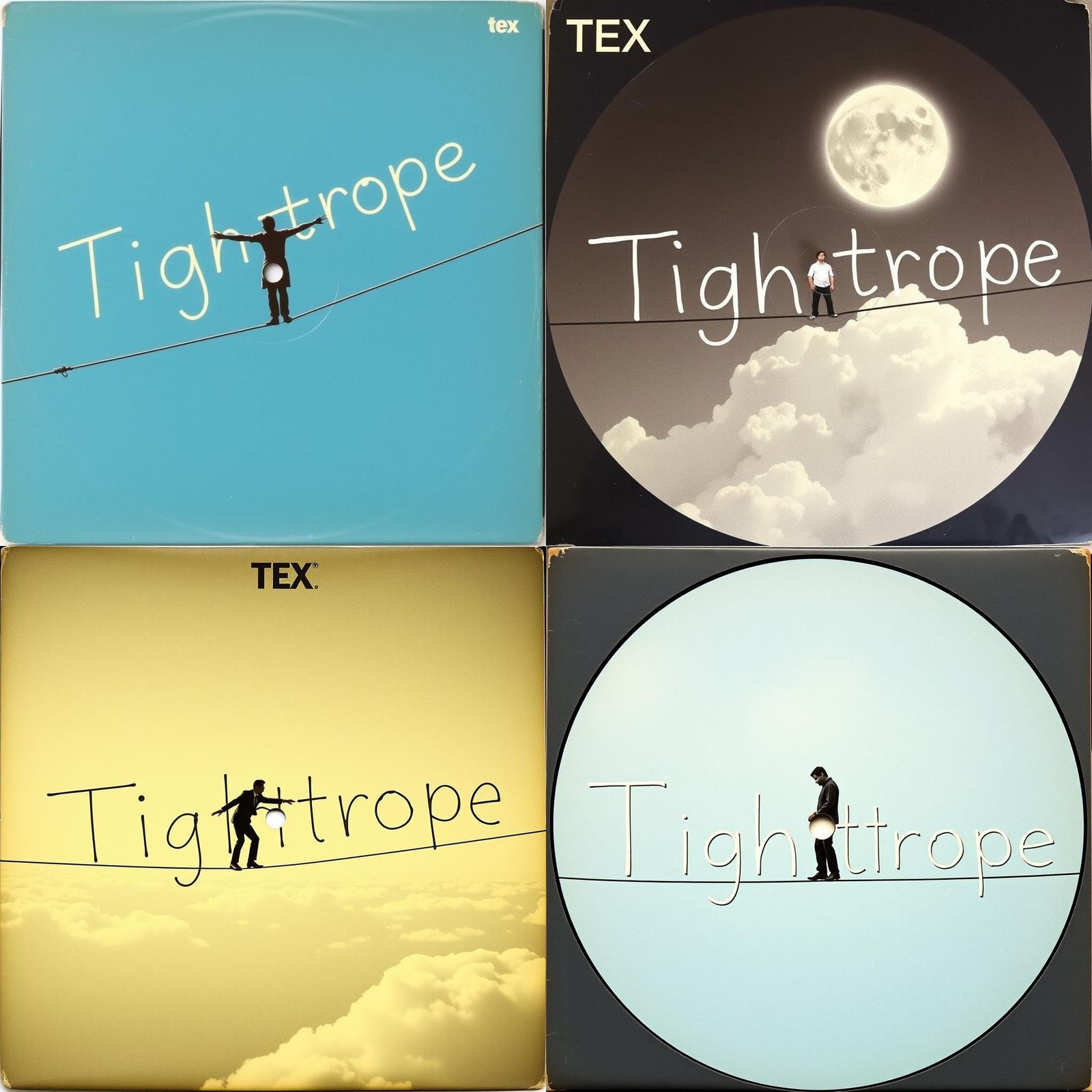 Tightrope Record Sleeve Art