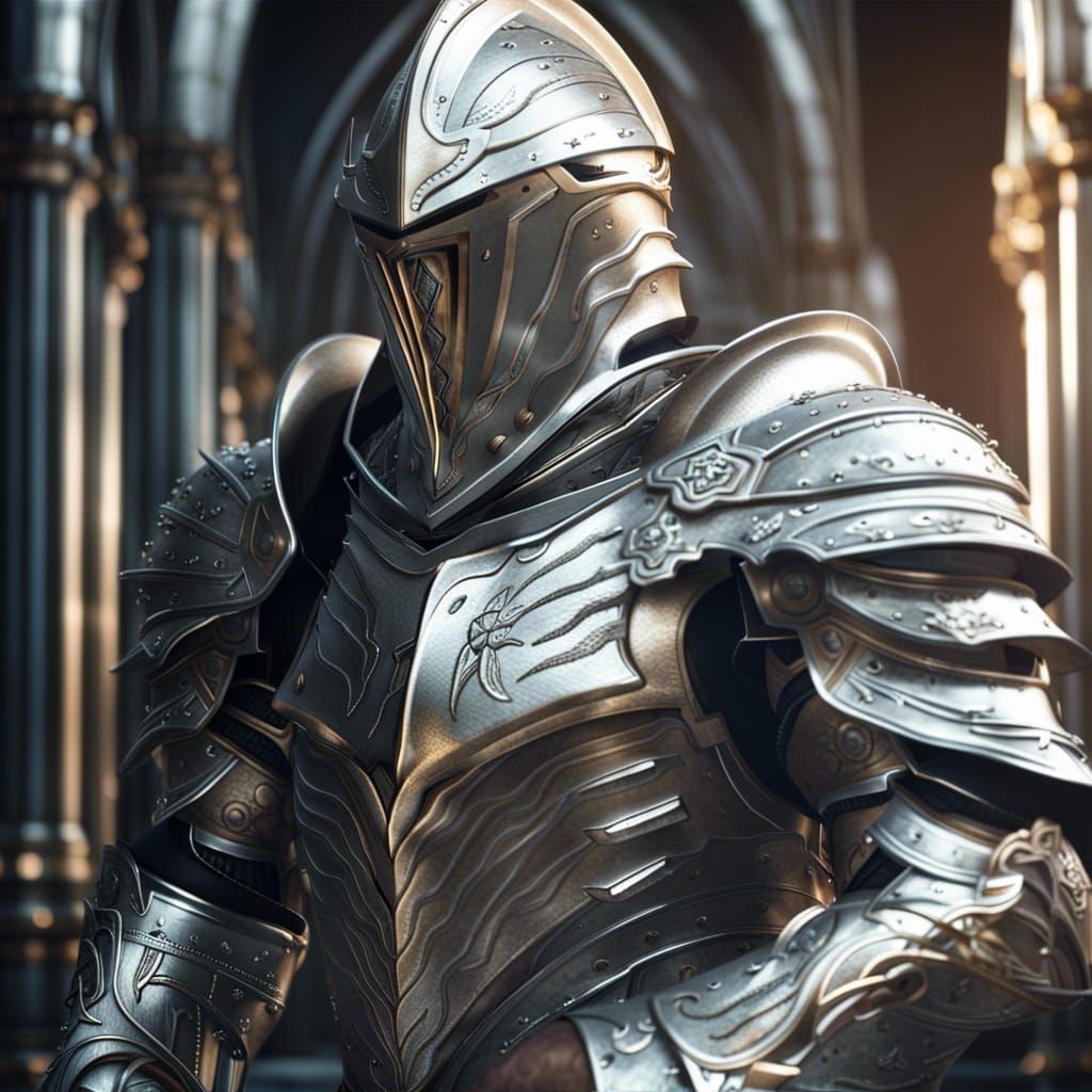 Paladin in Shining Armor: Digital Matte Painting