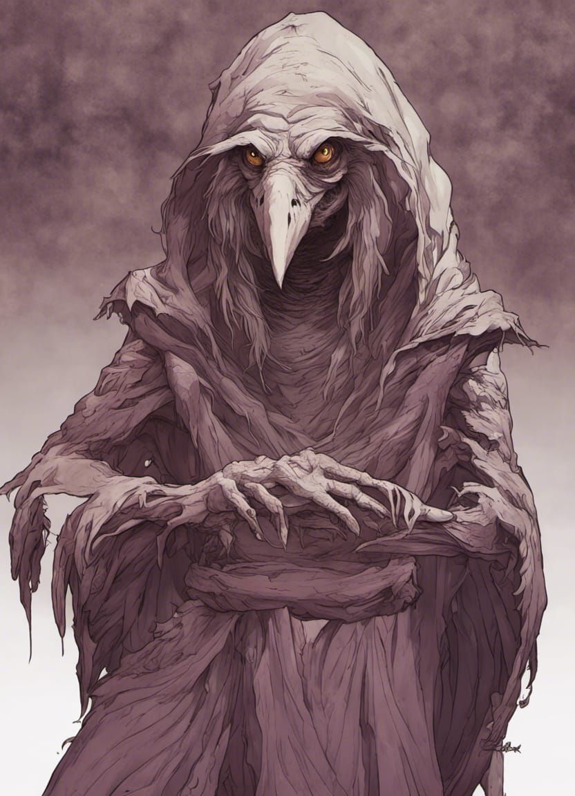 Skeksis in Anime Key Visual Style