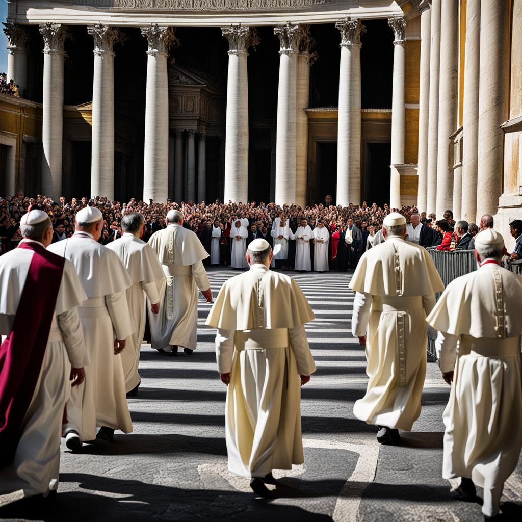 Jesus Christ Enters Vatican: A Photographic Rebuke