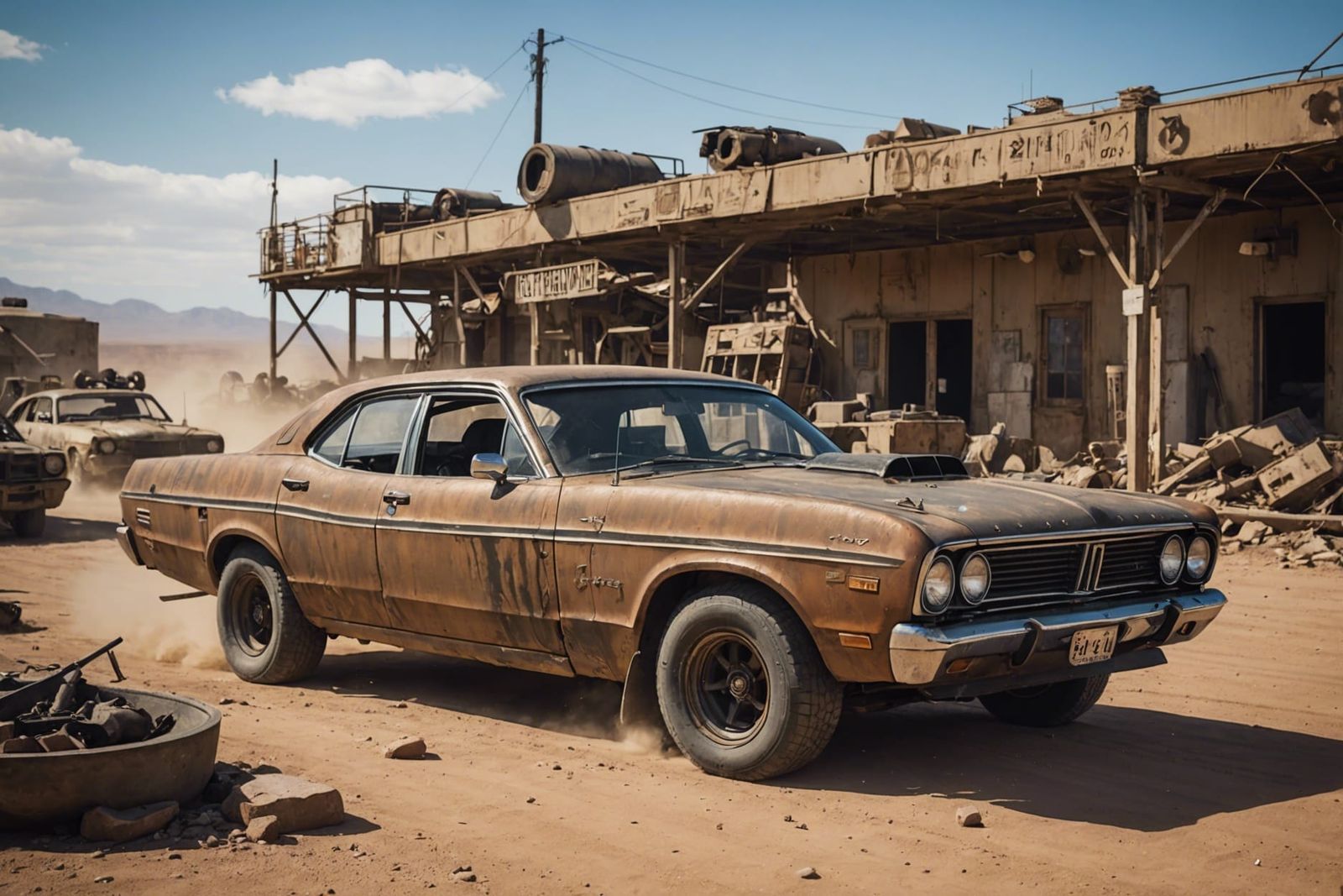Apocalyptic Ford Falcon XY GT-HO Phase III