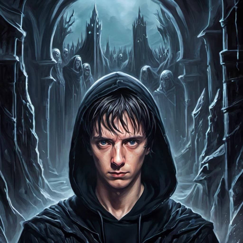 Ominous Reflection: Dark Fantasy Art of Morgoth