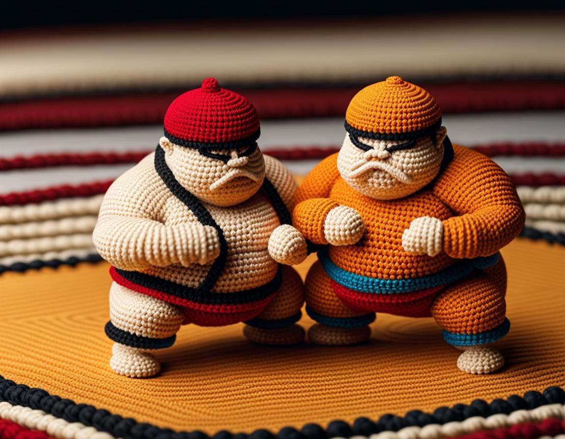 Crochet Sumos