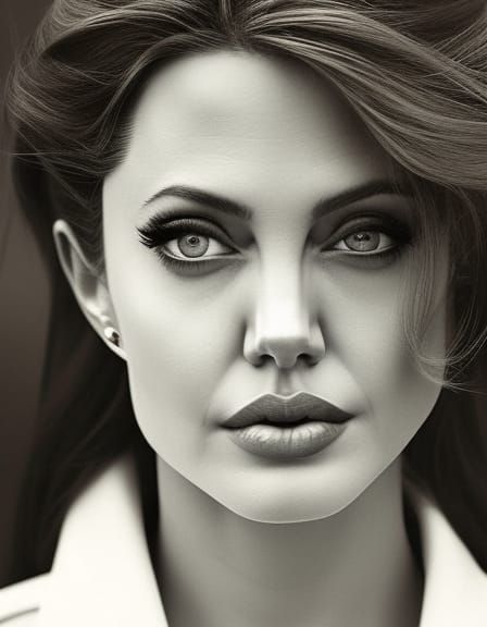 Evocative Portrait of a Young Woman