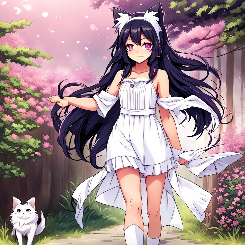 Anime Style Full Body Portrait