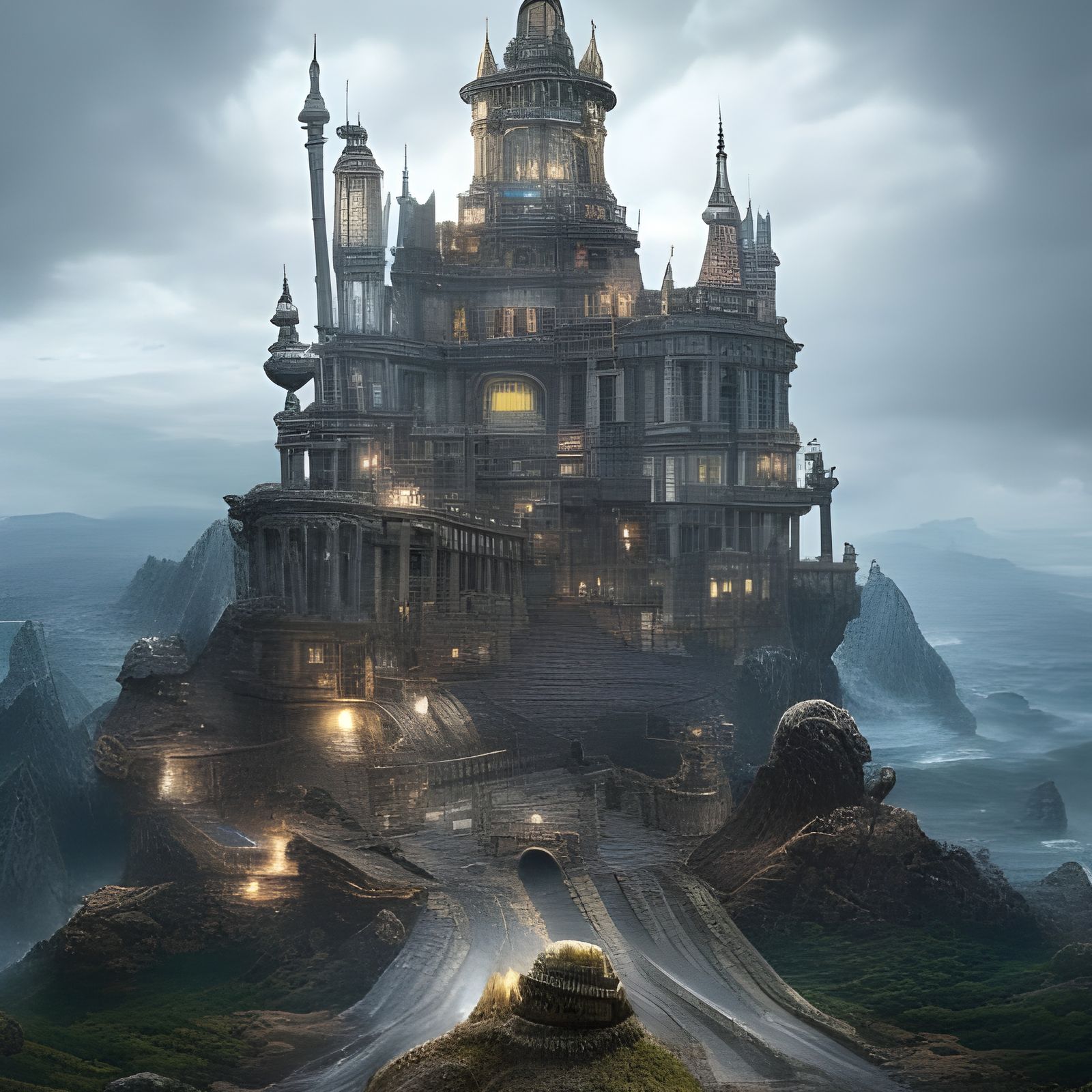 Epic Digital Painting of Hatchy Malatchy