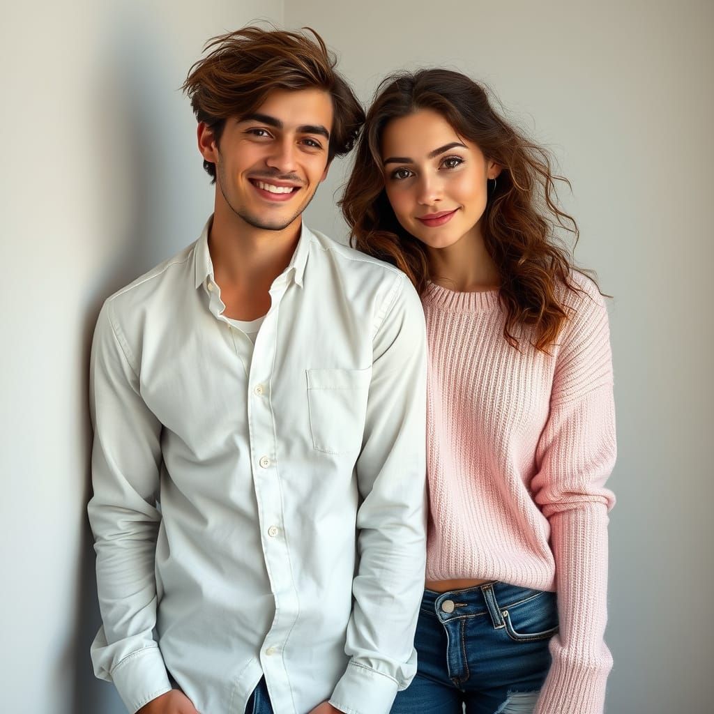 Romantic Couple in Soft Focus