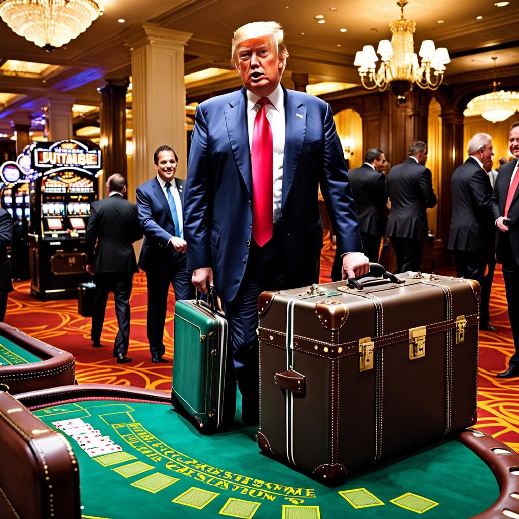 Gambler with Suitcase: A Study in Transience