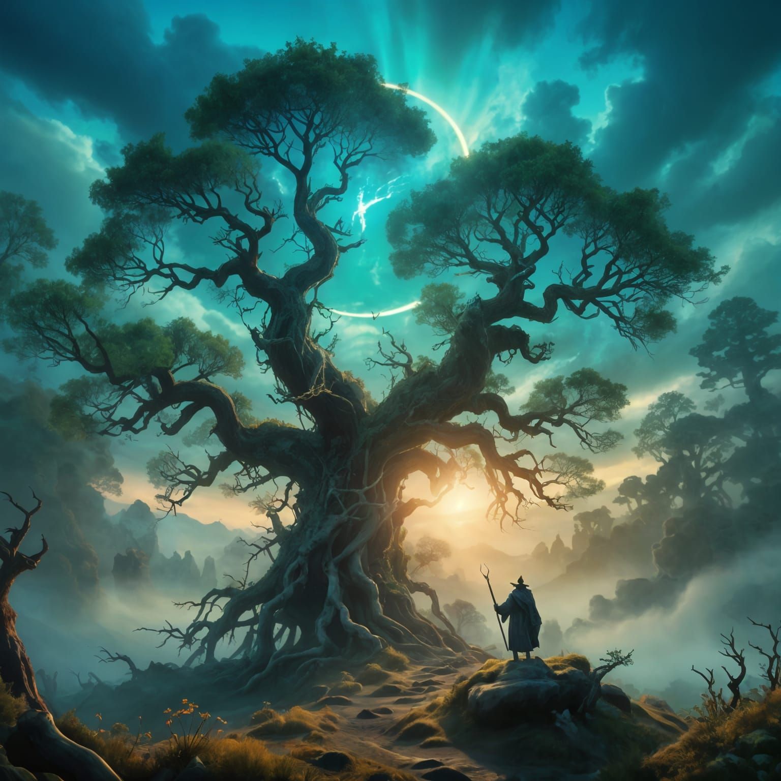 Epic Cinematic Digital Matte Painting