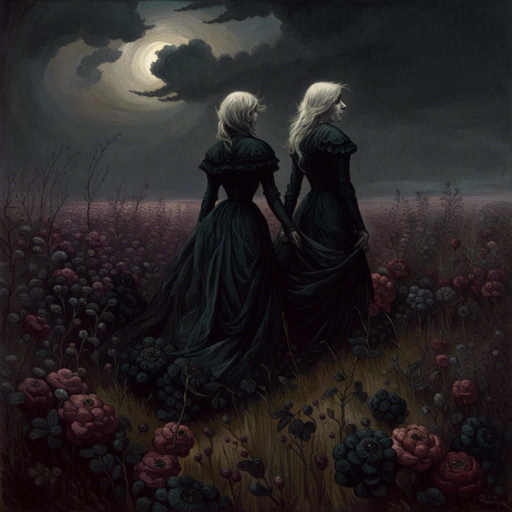 Gothic Horror: Female Lovers in Dark Field