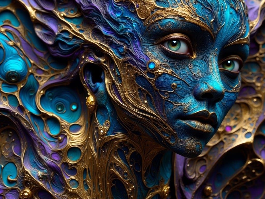 Dramatic Construction Site Scene with Vibrant Colors