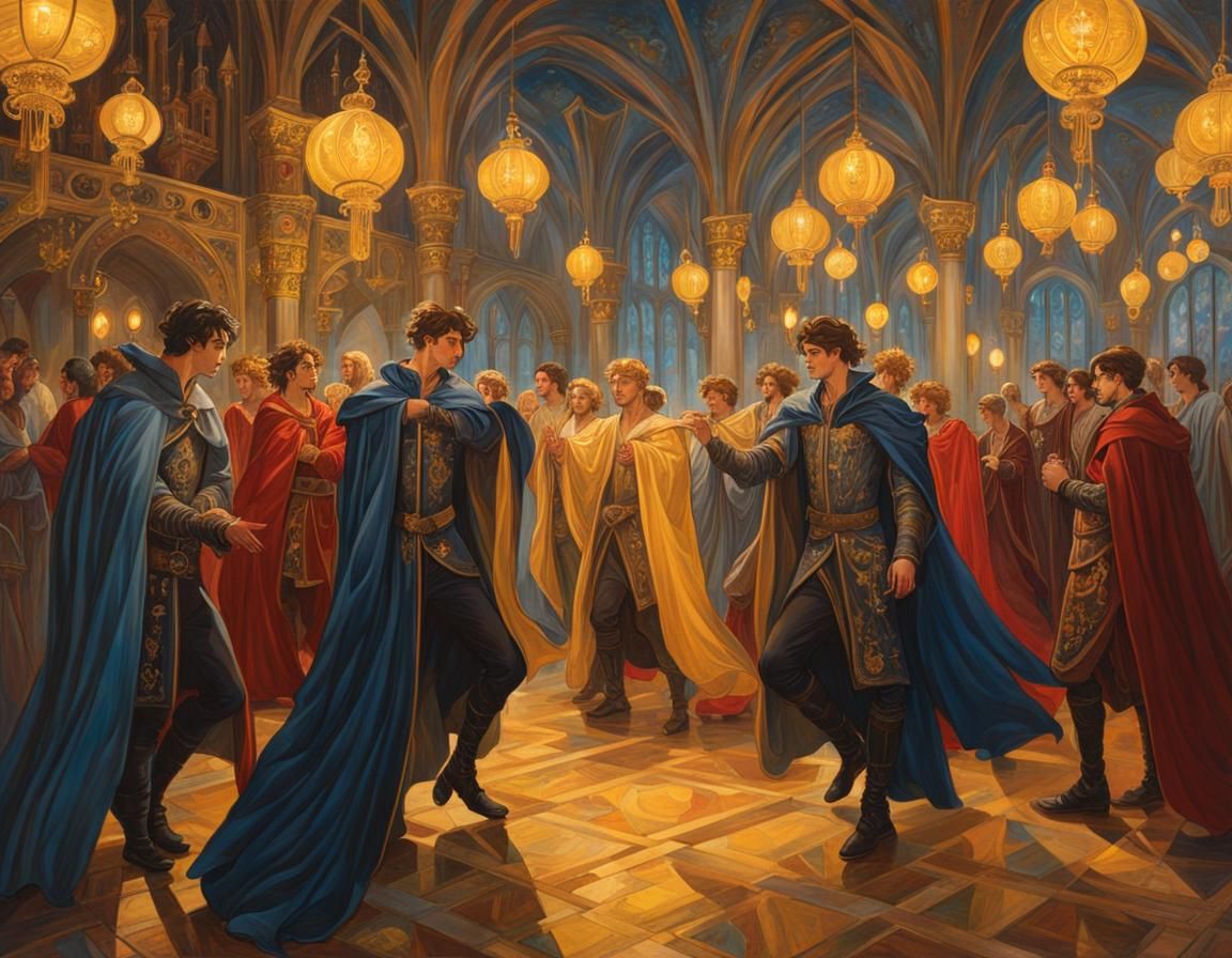 Dance Party at the Sagacia Academy of Magic