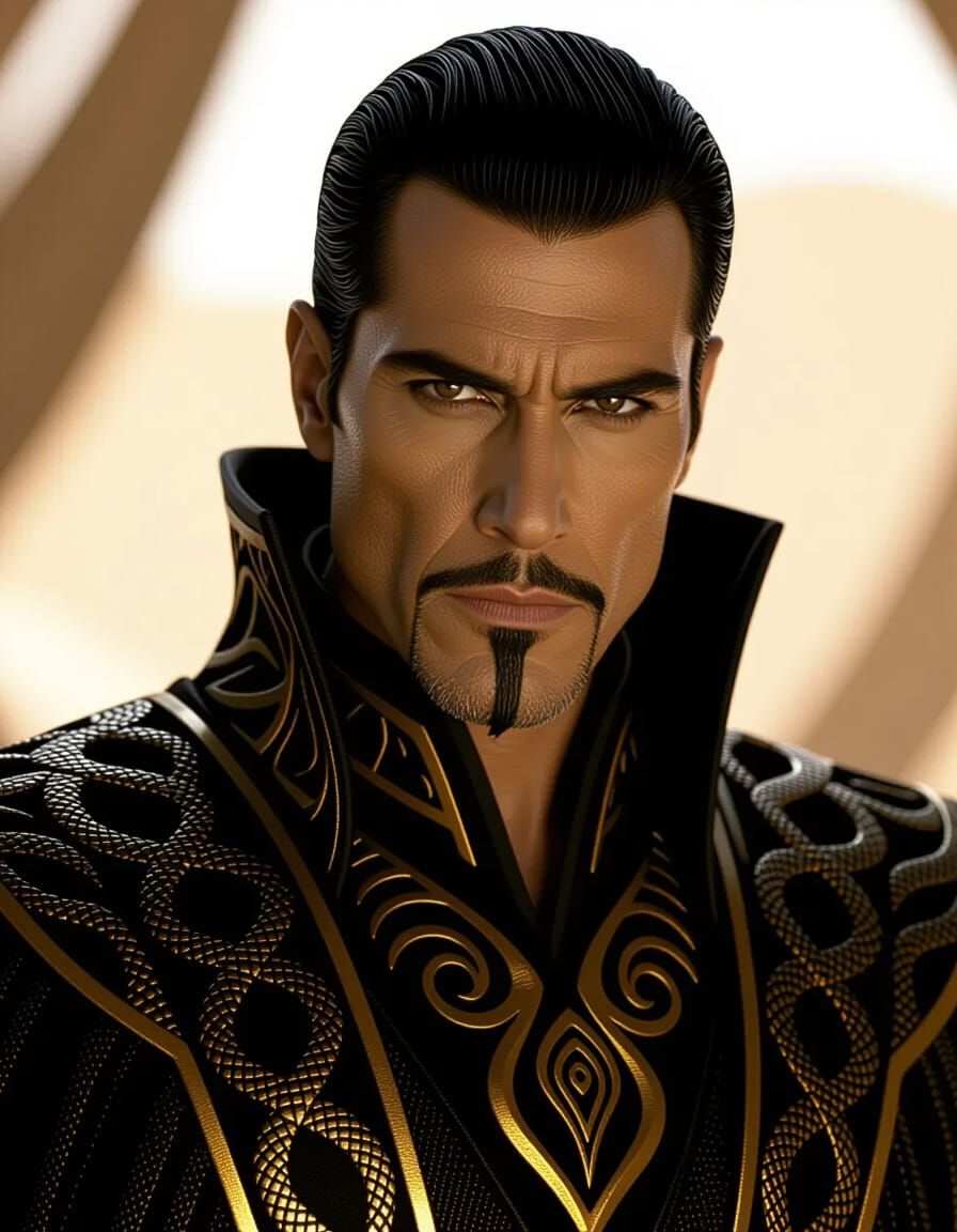 Ba'al from Stargate SG-1 in Hyperrealistic Detail