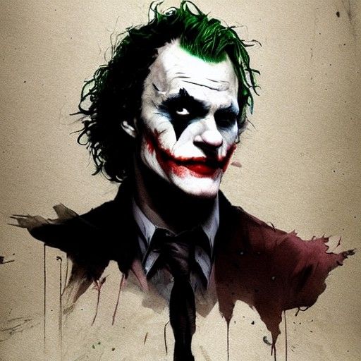 Sinister Joker Artwork