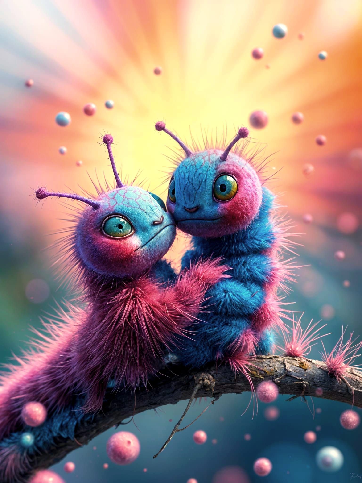 caterpillar couple
