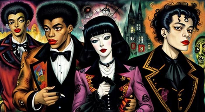 Vampires in Love: A Dark Fantasy Afrofuturist Vision