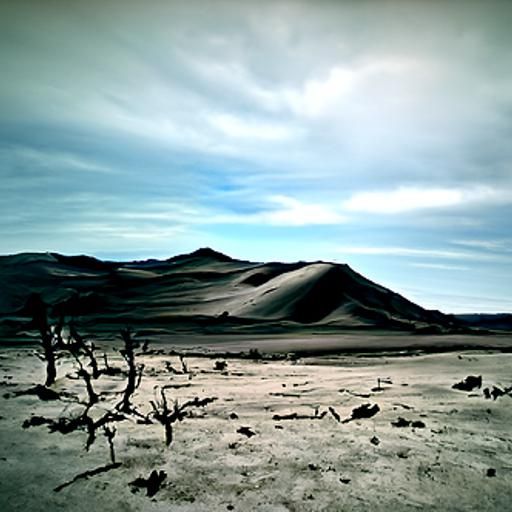 Desolate Yet Beautiful Landscape