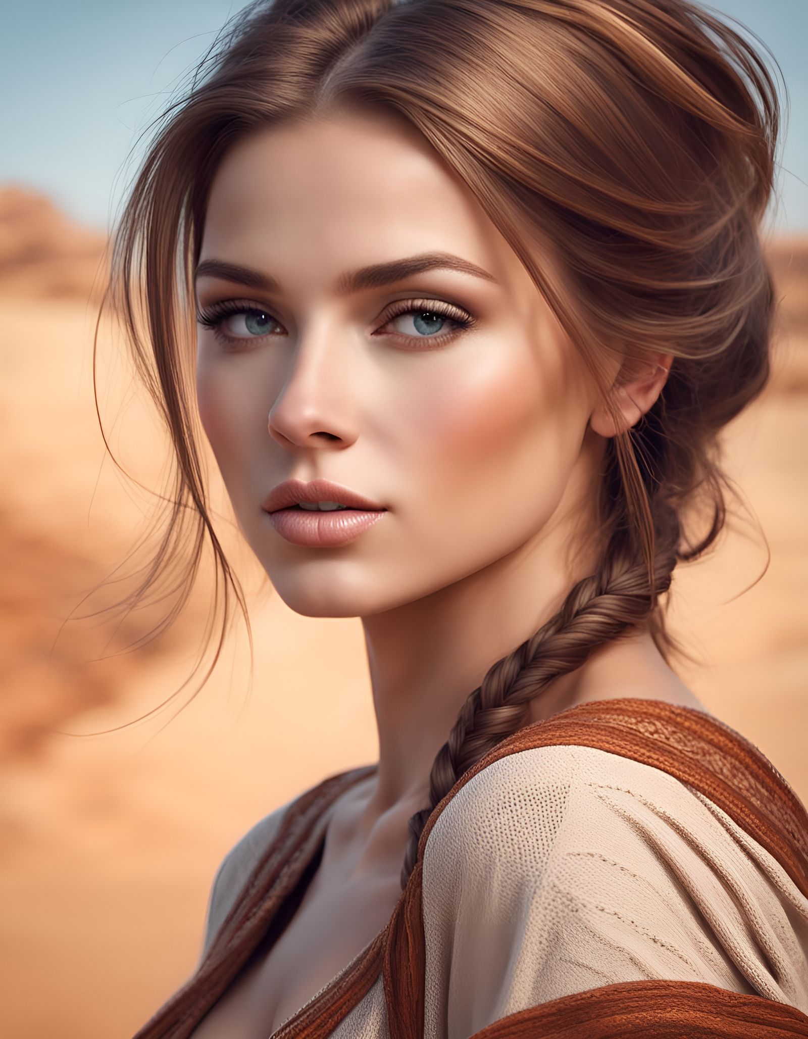 Gorgeous Woman Generated by AI