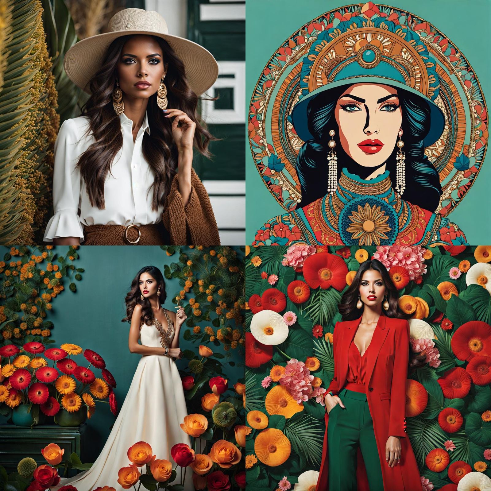 Artwork in the Style of Ana Paula Hoppe