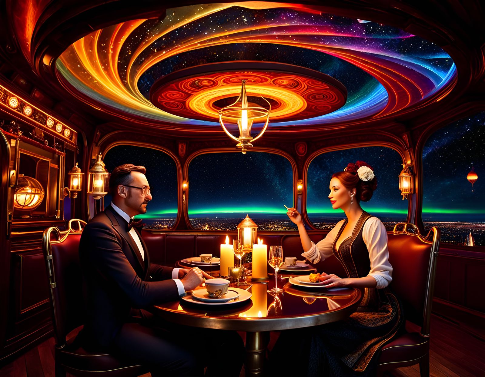 Frank messes it up - pt5:
"Aww, thanks for asking, Frank. I would really love to have a desert"... "Waiter! A very small...