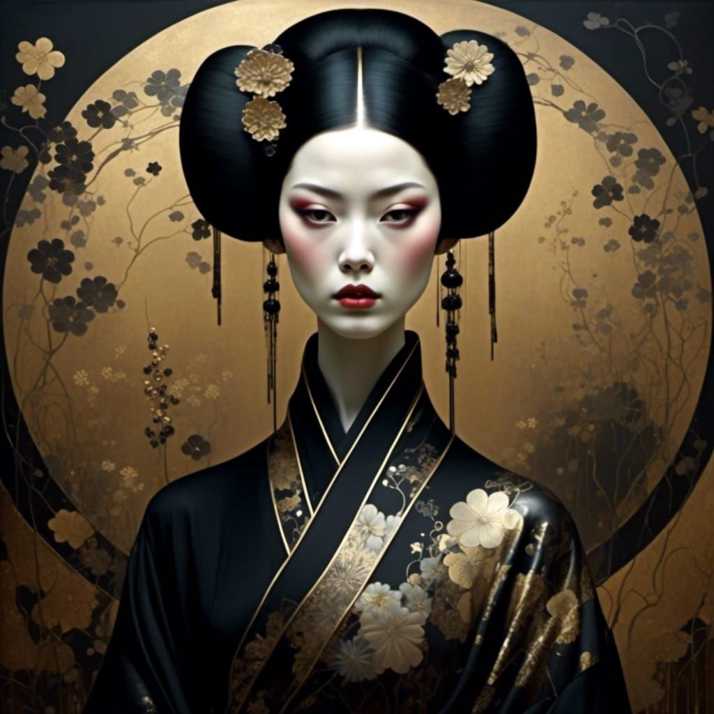 Confident Geisha