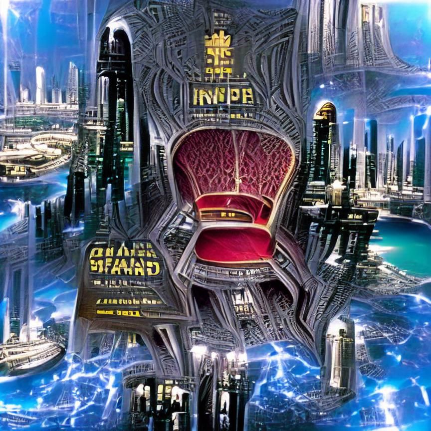 Futuristic Royal Court of Imperial Power