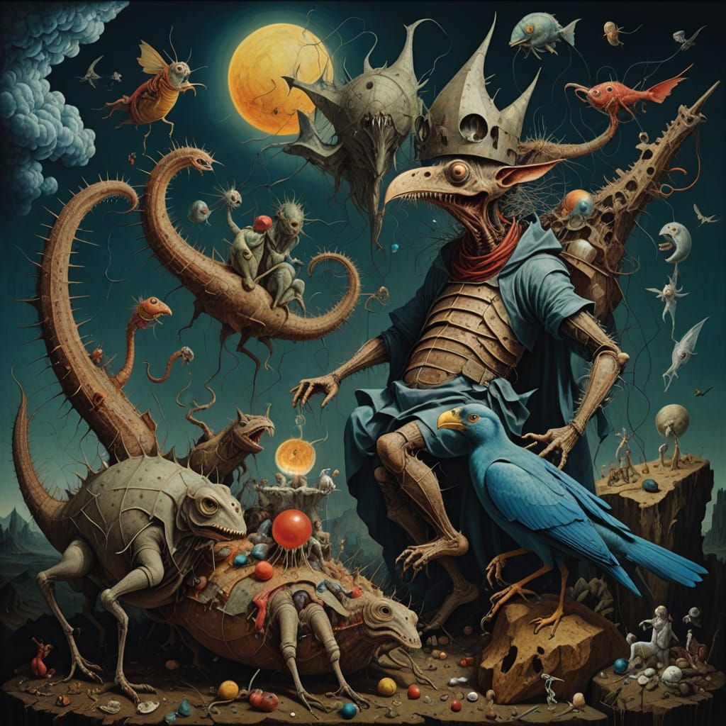 Surreal Surrender to the Whimsy of Chaos