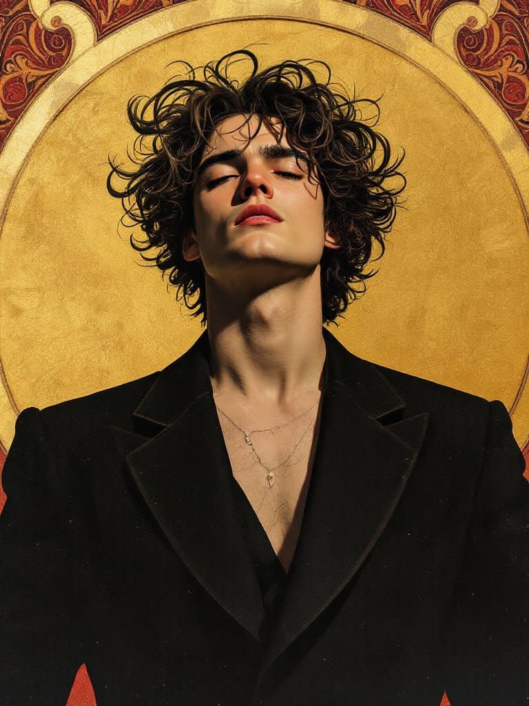 Cillian Murphy Portrait in Mixed Artistic Styles