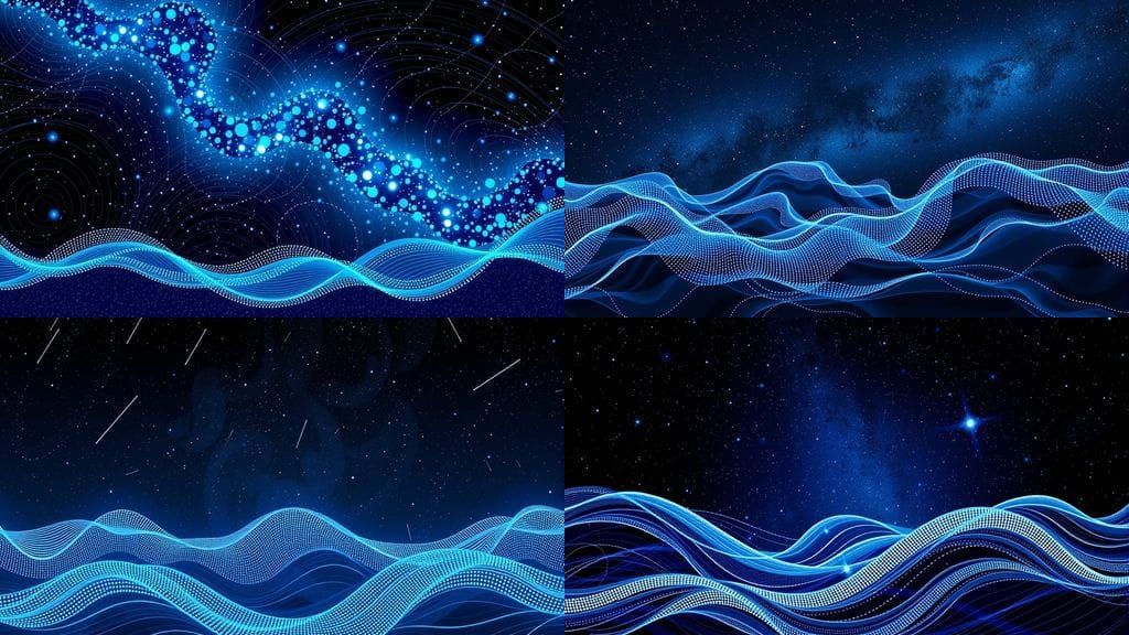 Cosmic Dreams in Vibrant Deep Space