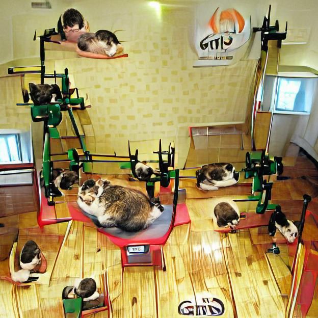Cat Gym: Promoting Exercise and Fighting Obesity