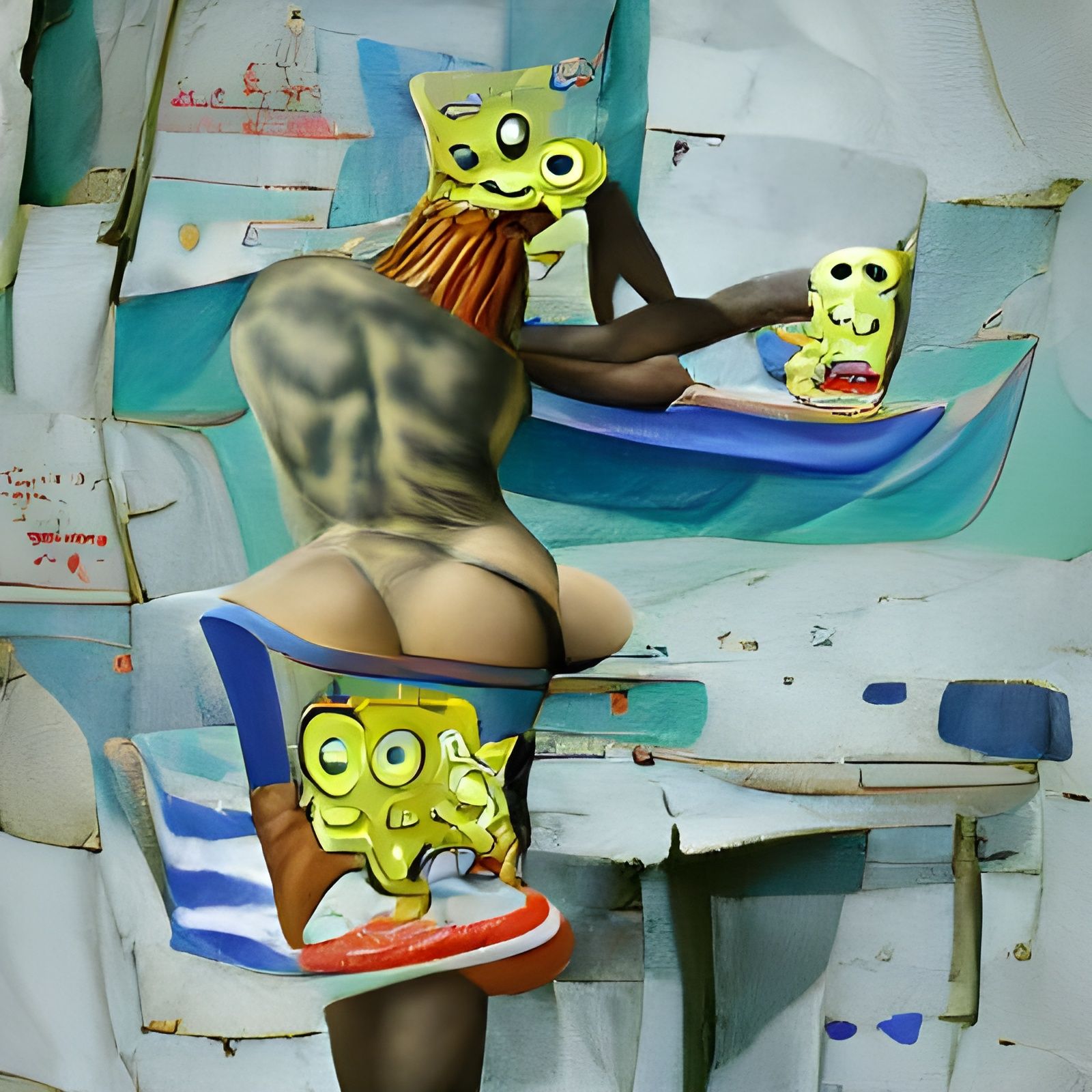 SpongeBob Digital Art
