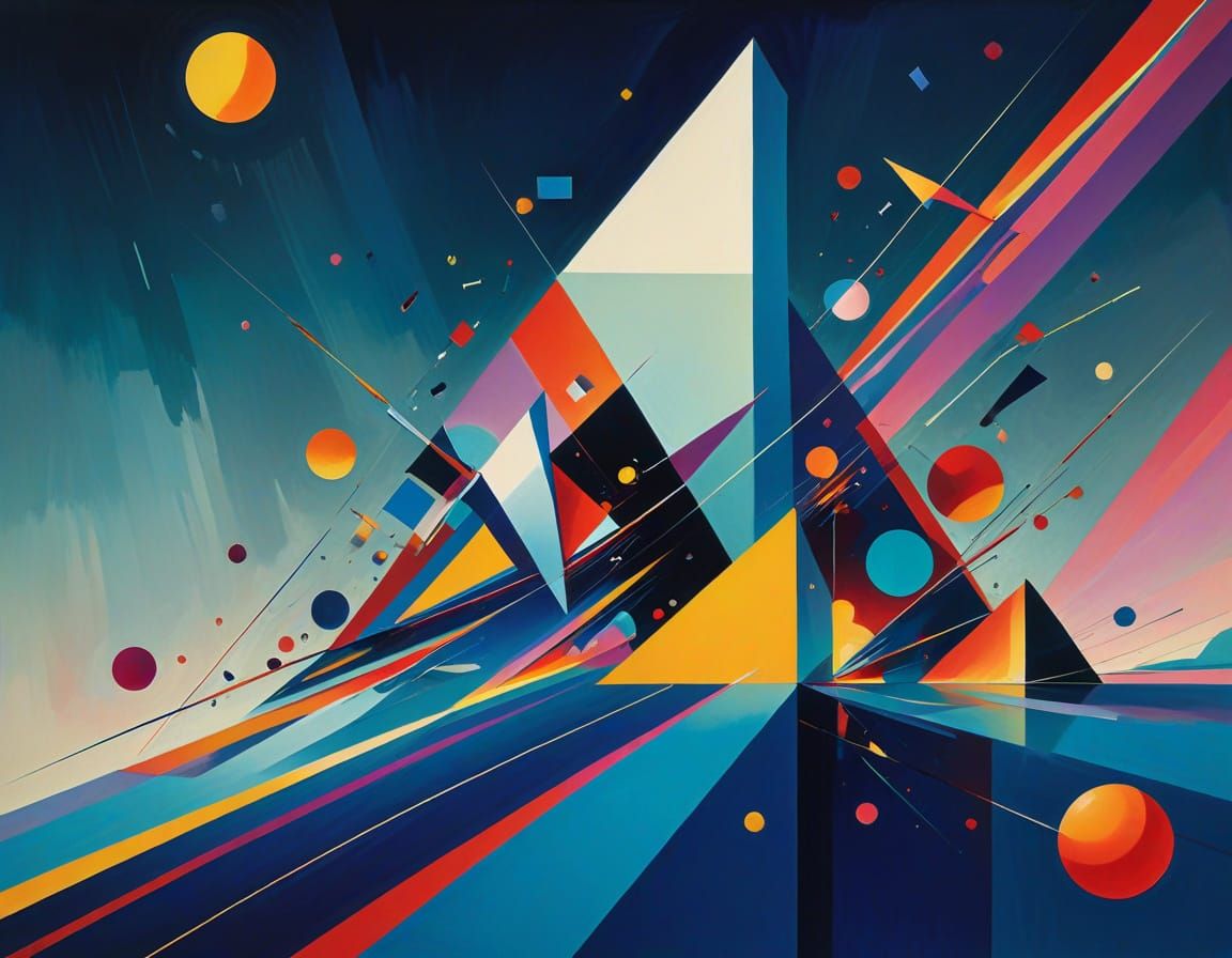 Abstract liminal geometry 5