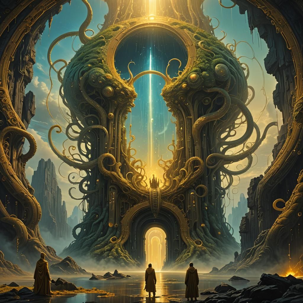 Ori Beings Emerge Through Ethereal Portal