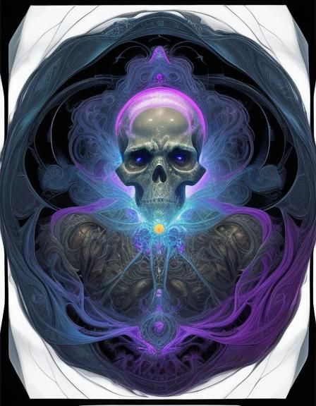 Baroque Science Fantasy God of Abstract Ideas