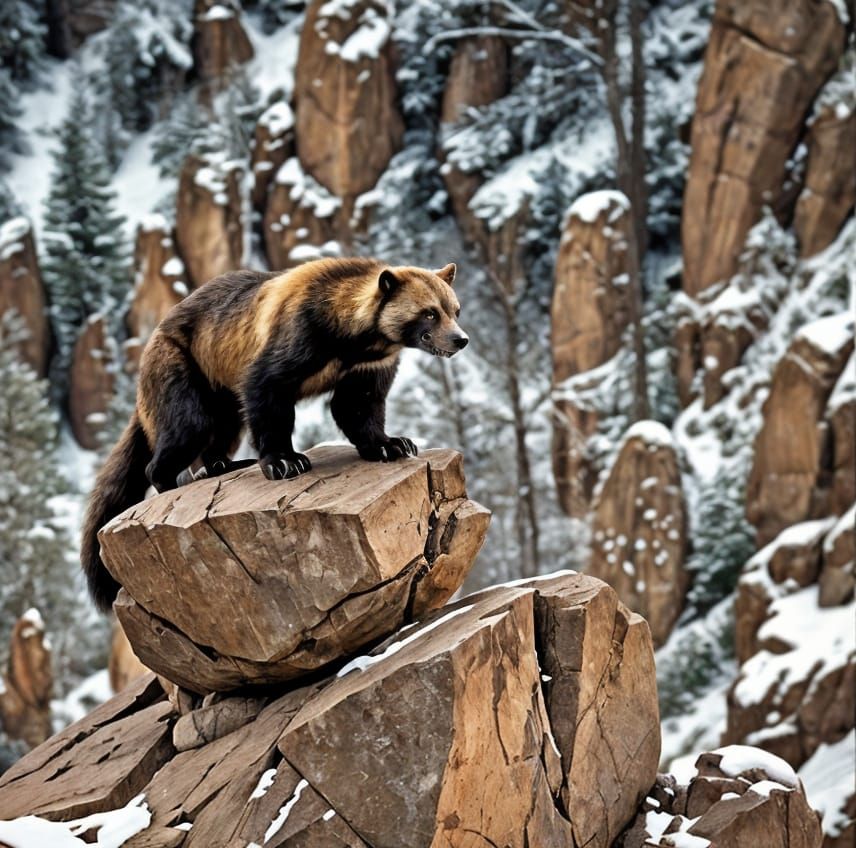 Wolverine "Gulo gulo"