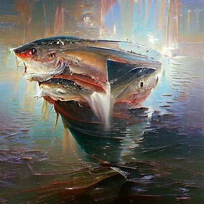 Gurney-esque Oil Painting: Detailed Brushwork