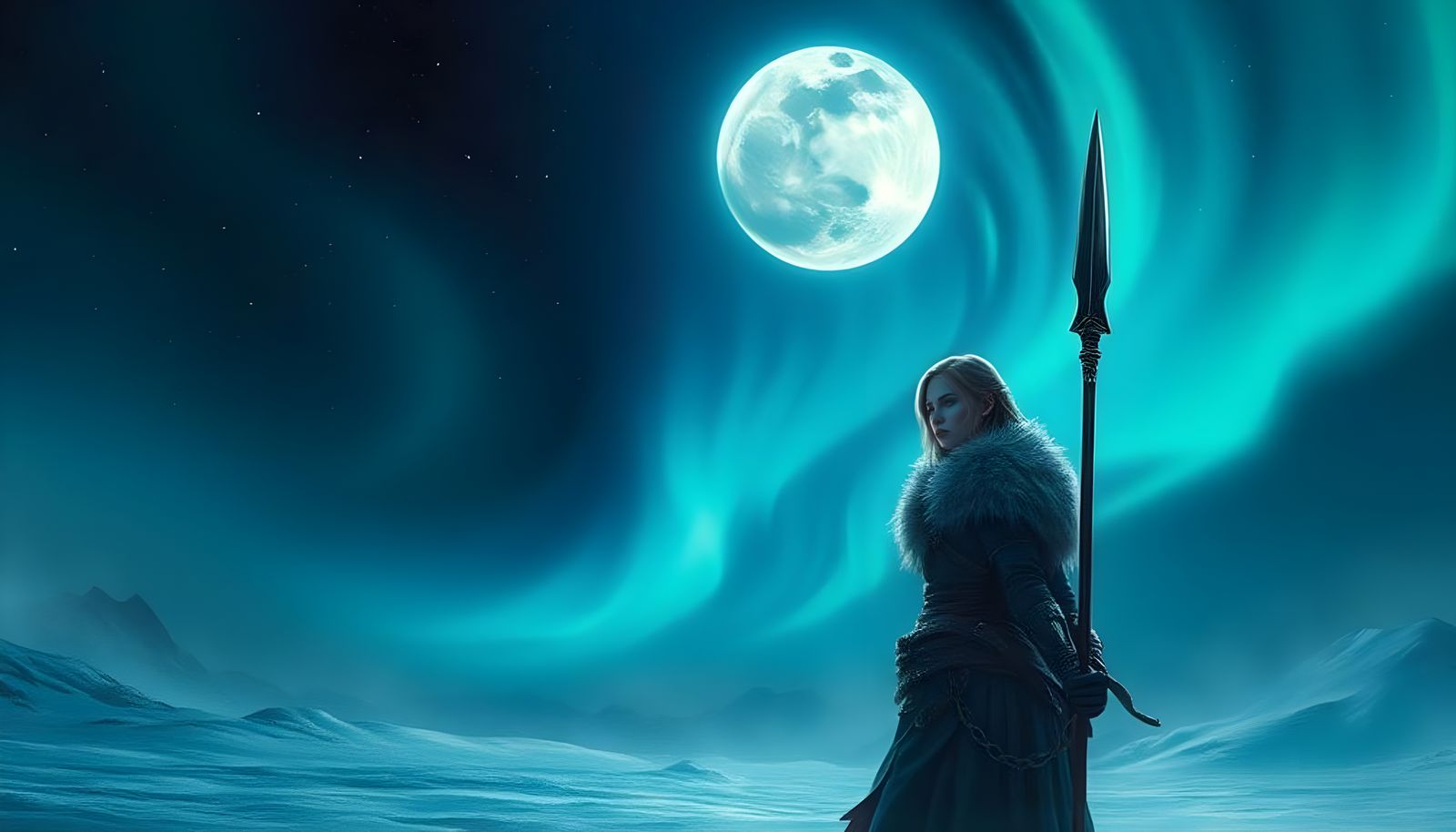 Vigil of the Spear: Guard Under Aurora