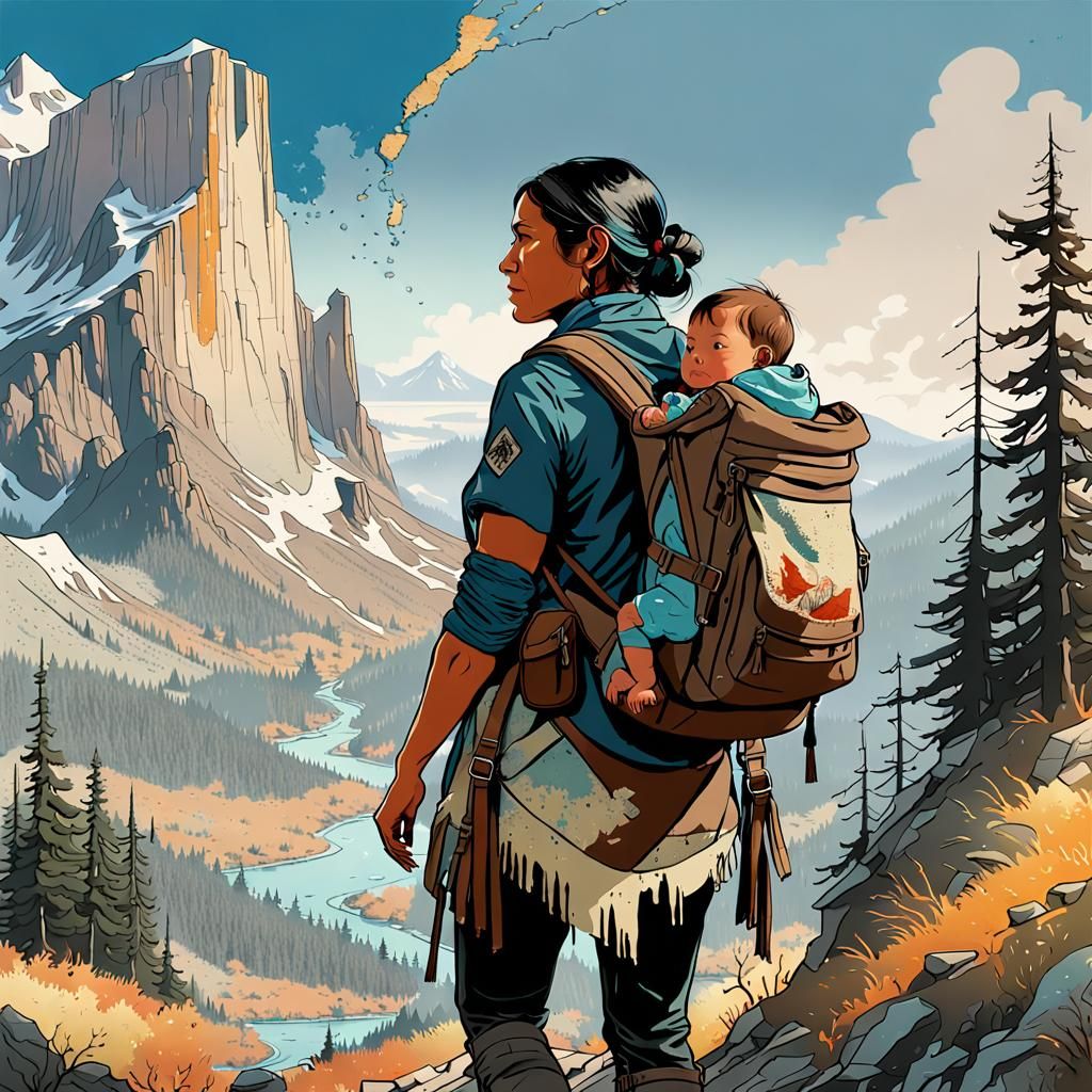 Sacagawea's Journey: Hiking with Lewis and Clark
