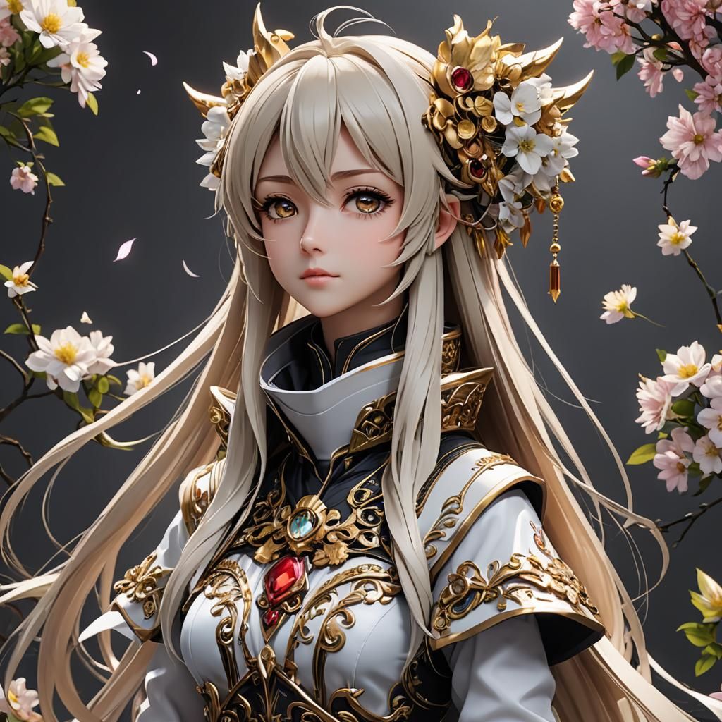 Dachshund in Tuxedo at French Restaurant, Anime Style