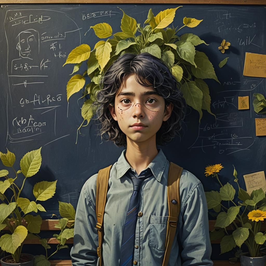 Student's Cucumber Teacher: A Matte Painting in Unreal Engin...