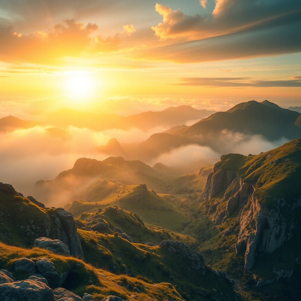 Symbolic Land and Spirit: AI Interpretation