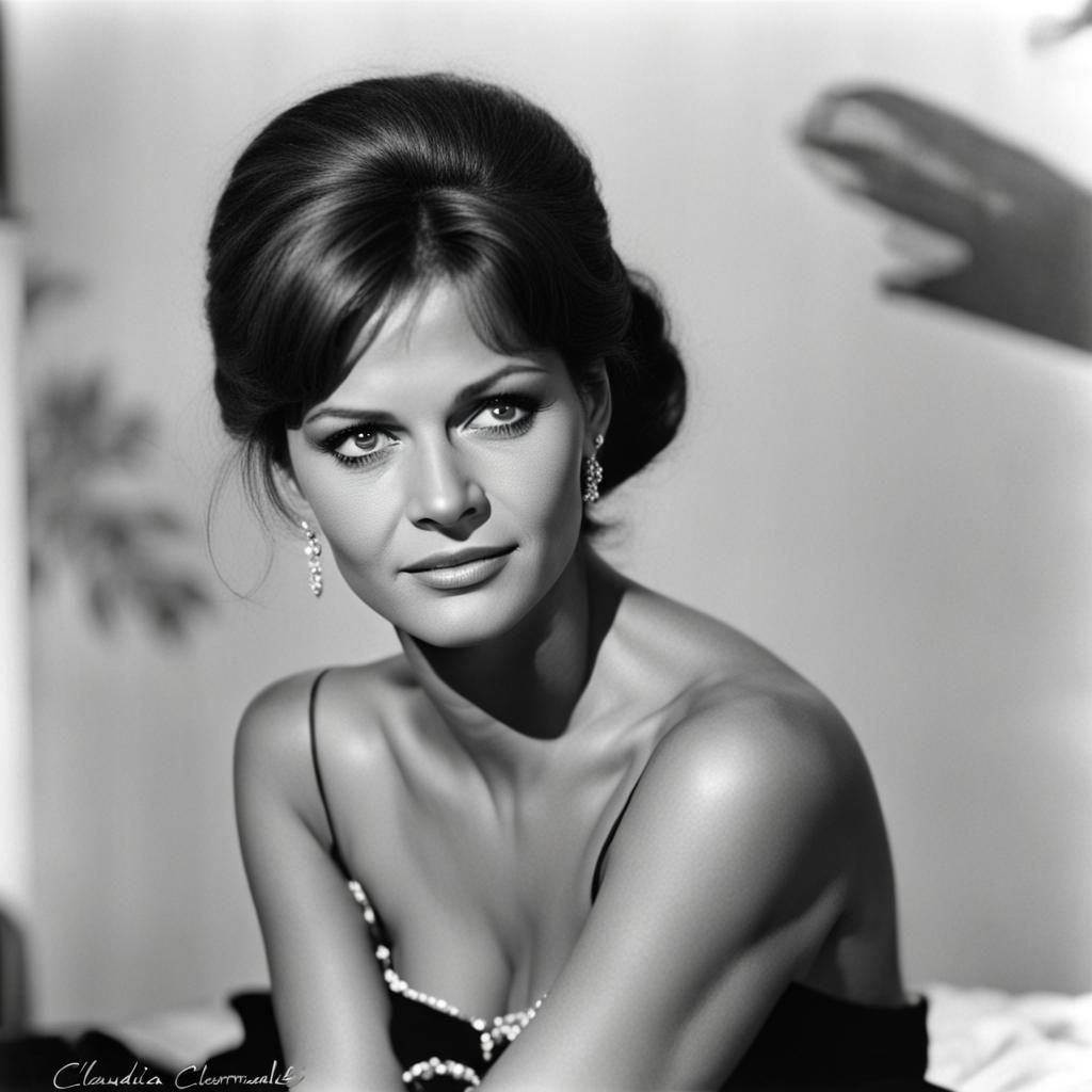 Portrait of Claudia Cardinale
