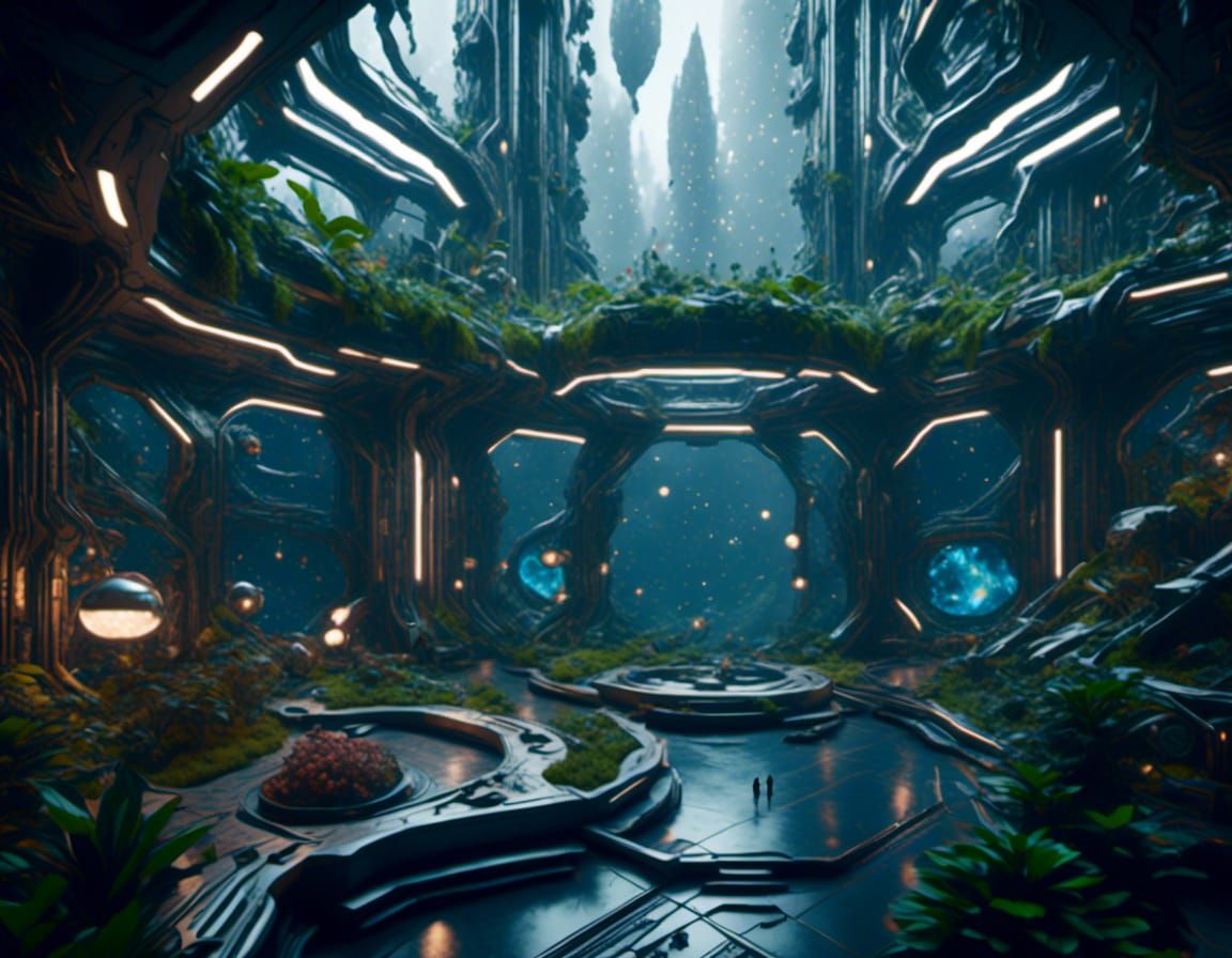 <lora:Sci-Fi Rooms:1.0> <lora:3D Mapping:1.0> Nonhuman bio-o...