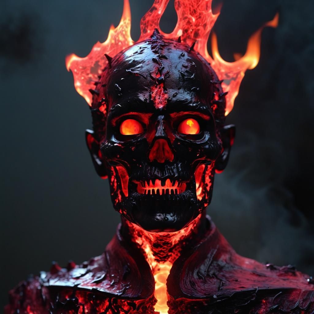 Mr.Hellion constructed with dark plumed black crimson magic, & chaotic evil toxins ungodly. Waste holographic (violent:1...