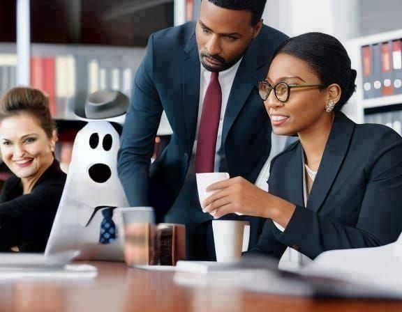 Contemporary Business Office Scene