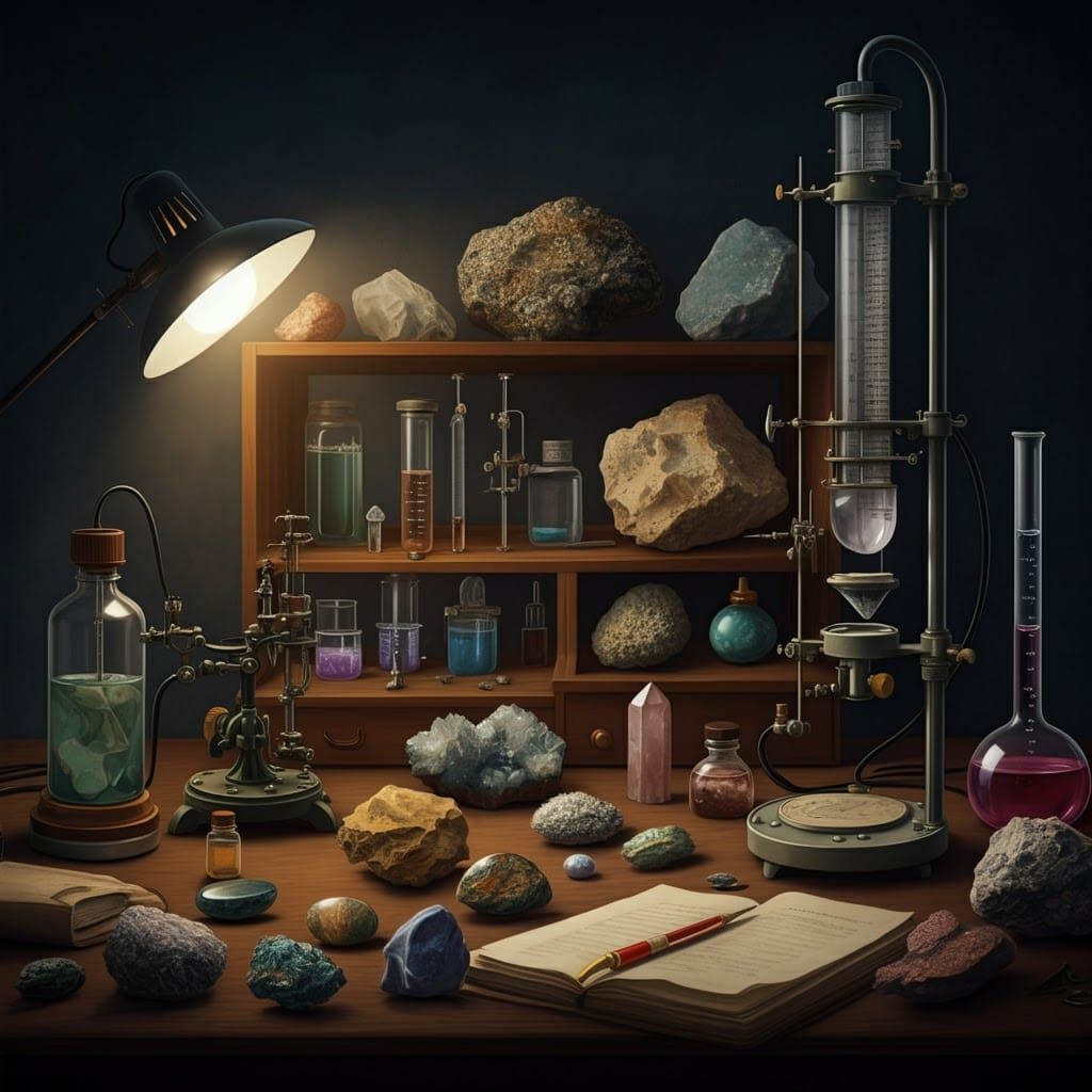 Geologist's Workbench: 19th-Century Scientific Illustration